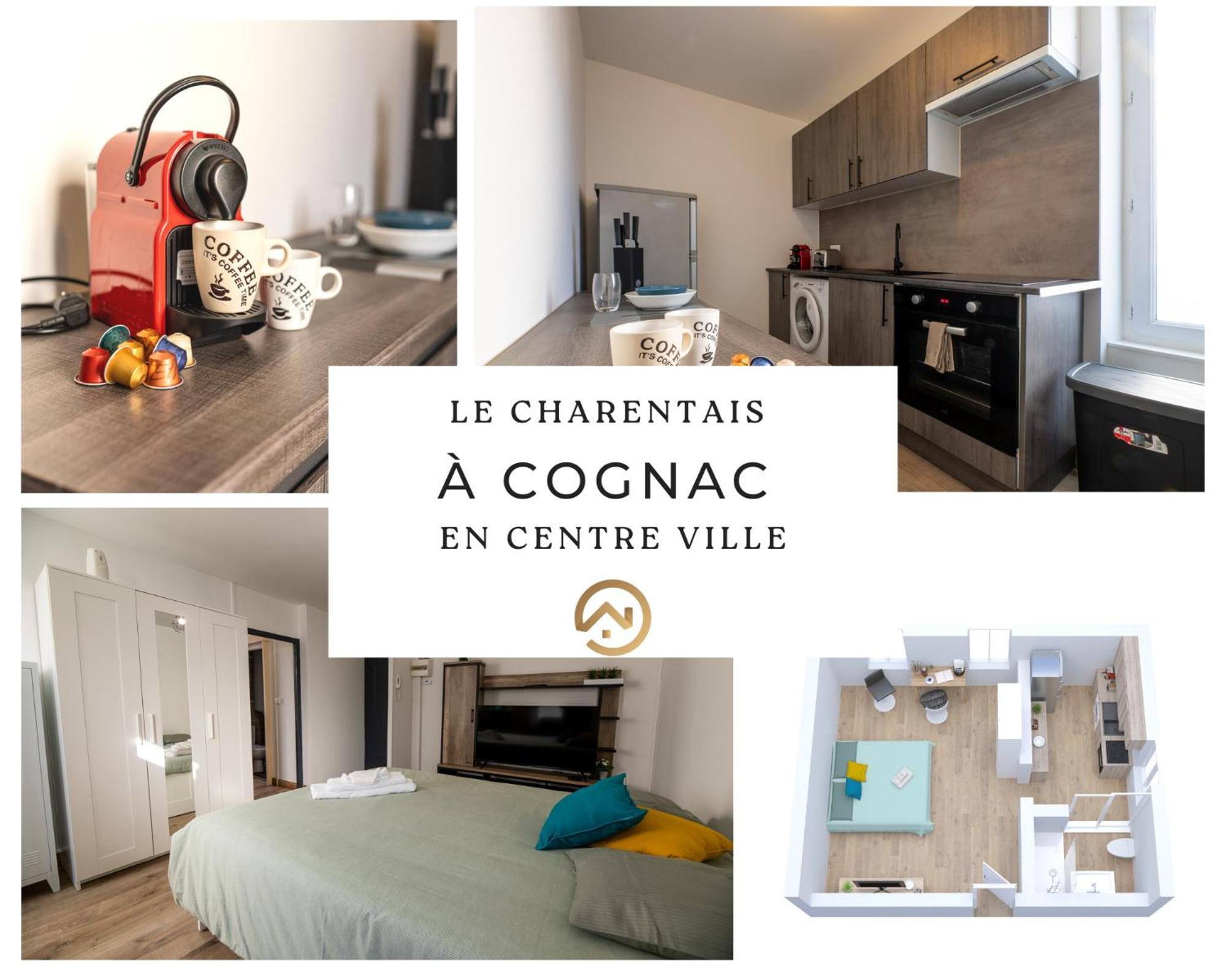 Le Charentais #Confort #Rdc Cognac Exteriér fotografie